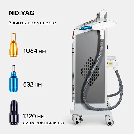 Неодимовый лазер + Элос эпилятор Lasertech COMBINE Premium Edition во Владикавказе
